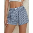 thumbnail image 6 of Boxer Shorts for Women Trendy Summer Low Rise Lounge Shorts Pajama Shorts Preppy Clothes, 6 of 6
