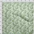 thumbnail image 4 of oneOone Polyester Spandex Mint Green Fabric Floral Diy Clothing Quilting Fabric Print Fabric By Yard 56 Inch Wide, 4 of 5
