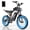T1, variant on Moveloop T1 Mini Electric Bike for Adults 1500W Motor Ebike, 20"x 4.0" Fat Tire Electric Bicycle, 48V 15.6AH Mountain Bike UL2849