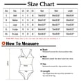 thumbnail image 3 of Wycnly Rompers for Women Party Club Sexy Back Hollow out Empire Waist Irregular Hem Tank Jumpsuits Crewneck Sleeveless Formal Solid Short Womens Jumpsuits on, 3 of 7