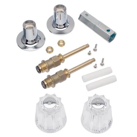 Danco 9d00039689 Clear Tub Shower 2 Handle Remodeling Trim Kit For