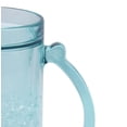 thumbnail image 2 of Mainstays Light Blue Acrylic Freeze Beer Mug, 17oz 1pc, 2 of 5