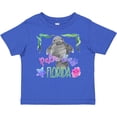 thumbnail image 3 of Inktastic Palm Bay Florida Cute Swimming Manatee Boys or Girls Baby T-Shirt, 3 of 5