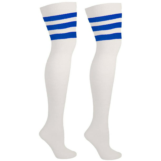 Mato & Hash - Thigh High Socks with Stripes | Over the Knee Socks For ...
