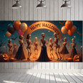 thumbnail image 4 of Colorful Balloons Happy Halloween Skeleton Theme Party Decoration for Halloween Party Autumn Celebration Dance Event, 4 of 5