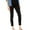 Black, variant on Lee Women's Slimming Fit Rebound Skinny Leg Jean, Black, 10 Short