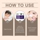 thumbnail image 3 of Fiudx Crema de Ñame Chino, Suero Facial Hidratante Natural, Crema Reparadora y Calmante, Loción Corporal Hidratante, Uso Diario Nocturno, Rutina de La Piel para Mujeres, Fórmula Suave de 50 G, 3 of 7