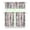 White-352, variant on Hawaiian Beach Landscape Kitchen Curtains Set, Rod Pocket Light Filtering Curtains, Aloha Inspired Kitchen Window Curtains