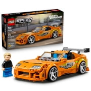 LEGO Speed Champions The Fast and The Furious Toyota Supra MK4 - Building Toy for Boys & Girls, Ages 10+ - Fast and Furious Car with Minifigure - Gift for Birthdays - 77260