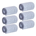 thumbnail image 4 of AMLESO Microfibre Mop Pad Relacement Flat Mop Head Cloth Rag for Floor Cleaning 6pcs, 4 of 8