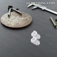 thumbnail image 4 of HAMPPLIES 20Pcs Clear Mirror Holder Clips for Glass Cabinet and Window Panel Support, 4 of 6