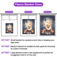 thumbnail image 5 of Happy Halloween Vampire Pomeranian BOO with Pumpkins Fun and Spooky Cozy Fleece Blanket Pom Dog Lover Gifts Warm Soft Throw Blanket - 00018, 5 of 5