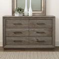 thumbnail image 2 of Liberty Furniture Industies, INC Horizons 6 Drawer Dresser in Graystone, 2 of 7