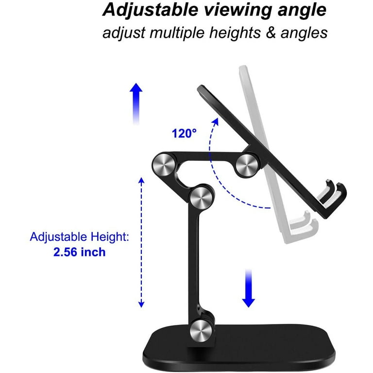 Nieuwe Angle réglable Angle Tablet Téléphone mobile noir fixe
