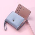 thumbnail image 3 of TureClos Women Trifold Wallet Cute Luxury Female Multi-slots Wallets Portable Leather Coin Change Money Purse Gifts Card Holder Blue, 3 of 7