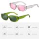 thumbnail image 3 of Gafas de sol rectangulares para mujer, estilo retro, gafas de conducción de los años 90, estilo vintage, marco cuadrado estrecho, protección UV400, 3 of 6
