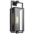 thumbnail image 3 of 60/7544 Nuvo Lighting Exhibit - 1 Light Outdoor Medium Wall Lantern In Modern Style-17 Inches Tall and 7 Inches Wide, 3 of 7