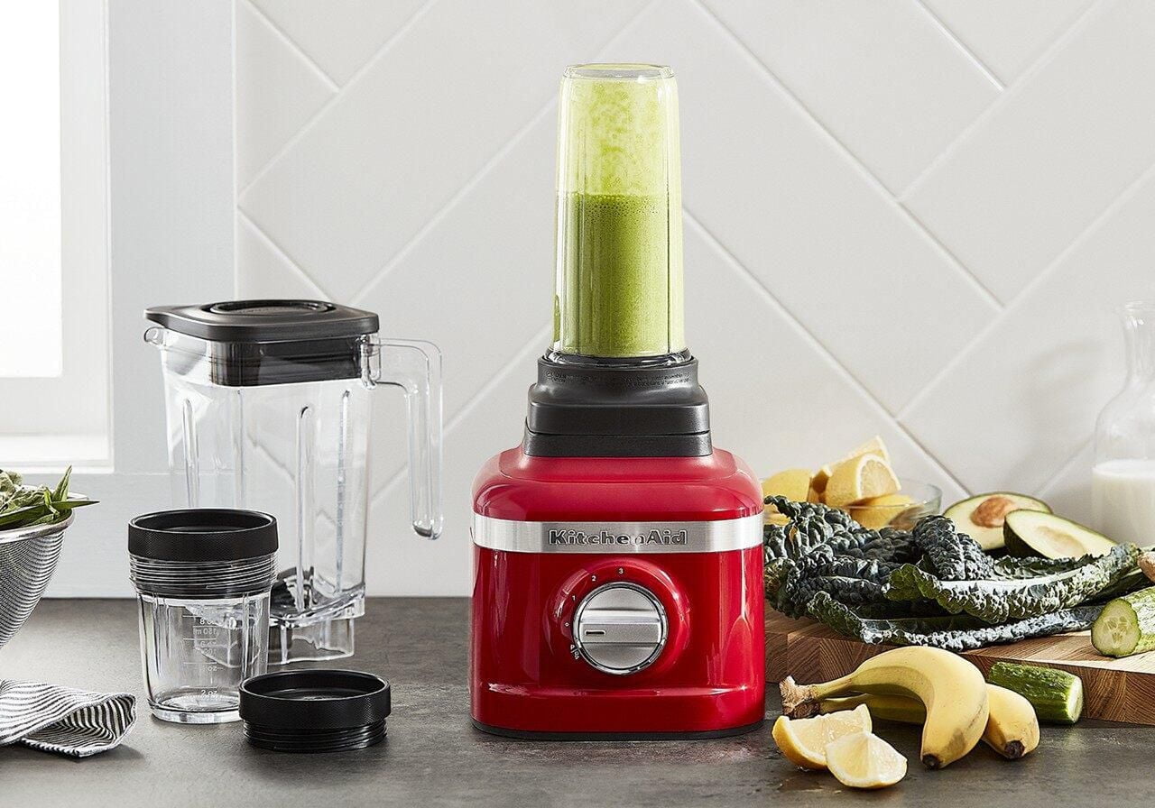 KitchenAid® 3 Speed Ice Crushing Blender With 2 Personal Blender Jars