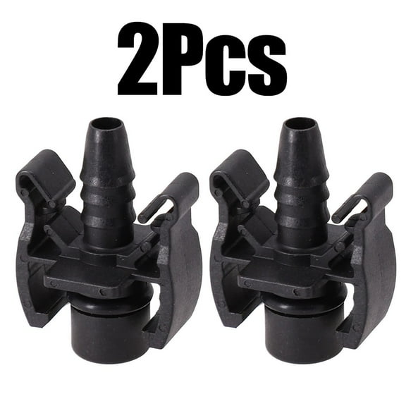 2 Pcs Car Expansion Water Tank Water Hose Straight Connect Connector Accessory