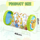 thumbnail image 2 of Túnel de Gateo Inflable Para Bebés con Pelota y Campana - Juguete Rodante Plegable Para Interiores, Set de Juego para Bebés que Empiezan a Gatear (6-18 Meses), 2 of 8