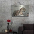 thumbnail image 7 of Luxe Metal Art 'Tiger Relaxing' by River Han, Metal Wall Art, 36"x24", 7 of 7
