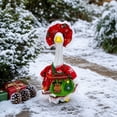 thumbnail image 6 of AZXY Christmas Porch Goose Outfit, 23‑Inch Goose Clothes Dress Set, Goose Clothing & Goose Cloth for Cement Plastic Lawn Goose Sculpture Statue, Xmas Outdoor Decor for Front Porch Yard Party Garden, 6 of 8