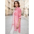 thumbnail image 3 of Jessica London Women's Plus Size Sheer Georgette Mega Tunic, 3 of 6