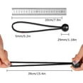 thumbnail image 4 of 20 pcs tendeur de bâche Tendeurs à Boule tendeur élastique tendeur en Caoutchouc pour bannière, bâche, pavillon, Tente, Rideaux Harnais d’Extension, Support de bâche Noir, 4 of 5