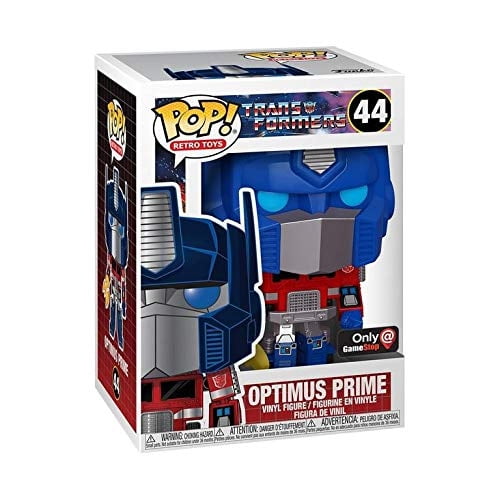 ¡Funko Pop! Juguetes Retro #44: Transformers - Optimus Prime con Hacha Energon, Exclusivo Funko Funko