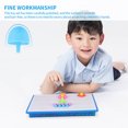 thumbnail image 3 of Juego De Tablero De Rompecabezas Con Imagen Compuesta, Juego De Clavos De Setas Inteligentes, Accesorios De Juego De Mesa, Tablero De Clavijas, Juguete Para Niños Pequeños En Edad Preescolar N.° 2 Vogacara FN003236-02, 3 of 6