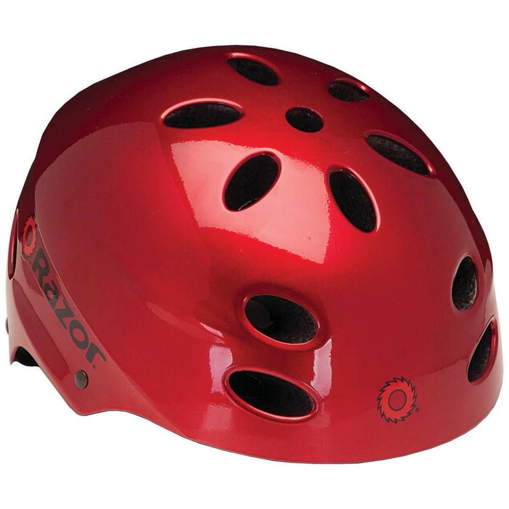 Razor V17 Multi-Sport Youth Helmet, Lucid Red - Walmart.com - Walmart.com