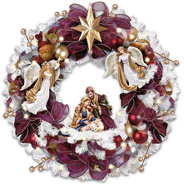 Cuadros Decorativos Kit de pintura de diamante de taladro redondo completo de corona festiva 5D artesanía de dibujo de diamantes de imitación JShteea Nuevos Originales