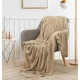 thumbnail image 4 of Blanket Utopia Bedding Twin, 152 x 203 cm, forro polar camel, suave, 4 of 8