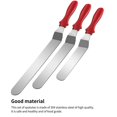 thumbnail image 3 of Espátula Para Glaseado Cuchilla Para Glaseado De Acero Inoxidable Espátula Multifuncional Con Sabor En U Espátula En Forma De U Juego De Espátula Para Glaseado De Grado Alimenticio Para Hornear Yuarrent HA027802-03, 3 of 7