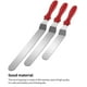 thumbnail image 3 of Espátula Para Glaseado Cuchilla Para Glaseado De Acero Inoxidable Espátula Multifuncional Con Sabor En U Espátula En Forma De U Juego De Espátula Para Glaseado De Grado Alimenticio Para Hornear Advancent HA027802-03, 3 of 7