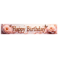 thumbnail image 6 of Pink Floral Themed Happy Birthday Banner Backdrop Background Party Decorations Photography Props for Birthday Party Celebrations Family Gatherings Photo Booth Setups and Event Decors, 6 of 8