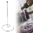 thumbnail image 2 of LHCER Decanter Holder,Stainless Steel Decanter Rack Holder Upside Down Red Wine Decanting Drying Stand Accessories,Decanter Rack, 2 of 8