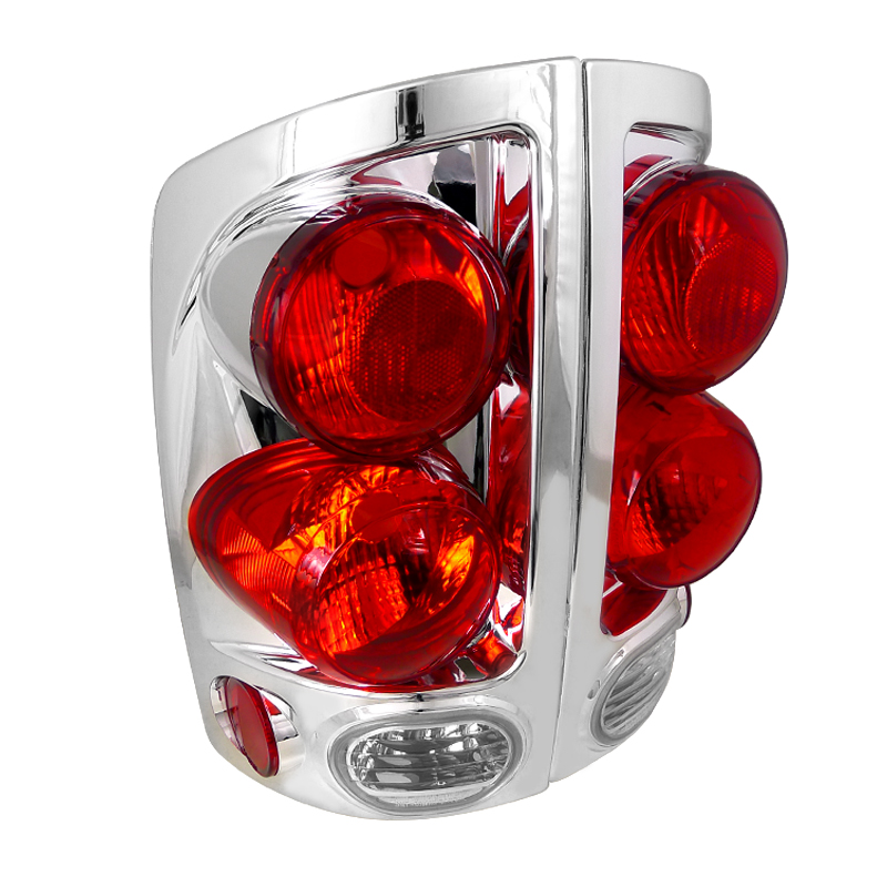 Fit 0206 Dodge Ram 1500/2500/3500 Black Housing Tail Light Brake