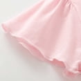 thumbnail image 7 of enyan Toddler Baby Girls Summer Clothes Smocked Short Sleeve T-Shirt Tops Ruffled Short Sets Cute Outfits 2Pcs,Yellow,110, 7 of 7