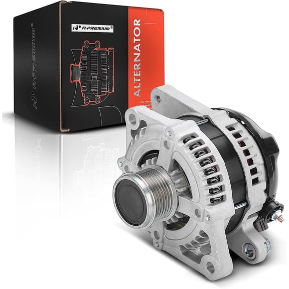 A-Premium Alternator Compatible with Toyota Tundra 2011-2014 4Runner 2010-2013 FJ Cruiser 2013-2014, V6 4.0L, 12V 100A 7-Groove Clockwise