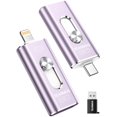 thumbnail image 1 of Memoria USB TEARMOS de 512 GB, Photo Stick para iPhone, color morado claro, 1 of 8