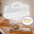 thumbnail image 3 of Loaf Cake Containers with Lid Butter Dish Box for Cupcake Dessert Wedding, 3 of 12