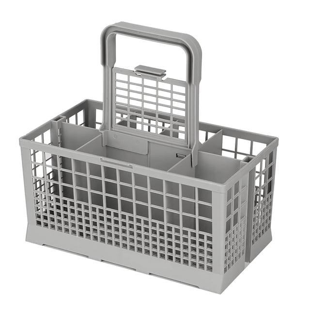 Panier de Lave-Vaisselle Polyvalent Universel - Boîte de Rangement de Remplacement pour Couverts avec Poignée (240 X 135 X 123mm)