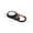 Black, variant on Analog Carabiner Clip Watch with Built-in Compass, Portable Hook Timepiece for Outdoor Hiking Camping