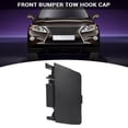 thumbnail image 4 of Front Bumper Tow Hook Cap Weatherproof ABS Material Tow Hook Eye Cover Tow Hook Lid Replacement for RX350 RX450h 2013 - 2015, 4 of 7