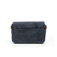 thumbnail image 4 of ONA The Bowery Leather/Waxed Canvas Camera Messenger Bag, Oxford Blue, 4 of 4