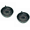 2PC, variant on Ceramic Berry Bowl Colander with Drain Holes, Self Spinning Fruit Washer, Vortex Vegetable Rinser for Kitchen Counter