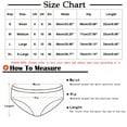 thumbnail image 2 of Sawvnm Women's Low Waisted Sexy Solid Color Cotton Underwear Briefs Christmas Clearance, 2 of 2