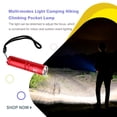 thumbnail image 4 of Soidarity Linterna portátil de 500 lúmenes, lámpara con zoom, suministros de iluminación nocturna para viajes al aire libre, escalada, ciclismo, pesca Ropa Deportiva, Zapatos Azul Soidarity OD019538-02B, 4 of 6