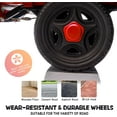 thumbnail image 5 of Track Seven 12V Kids Ride on Car, Electric 3-Wheel Cargo Truck with Large Storage Space, LED Lights, Music, Electric Trike Ride on Toy for Kids Aged 3+, Red, 5 of 7